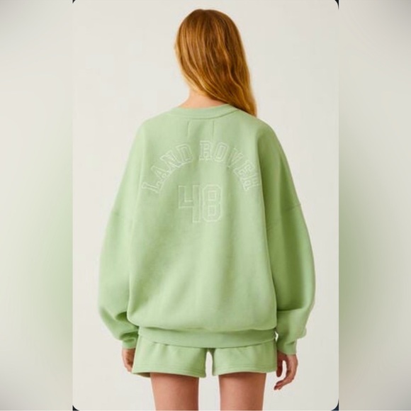 PacSun Tops - Land Rover Sweatshirt Casual Oversized Green Spring size S